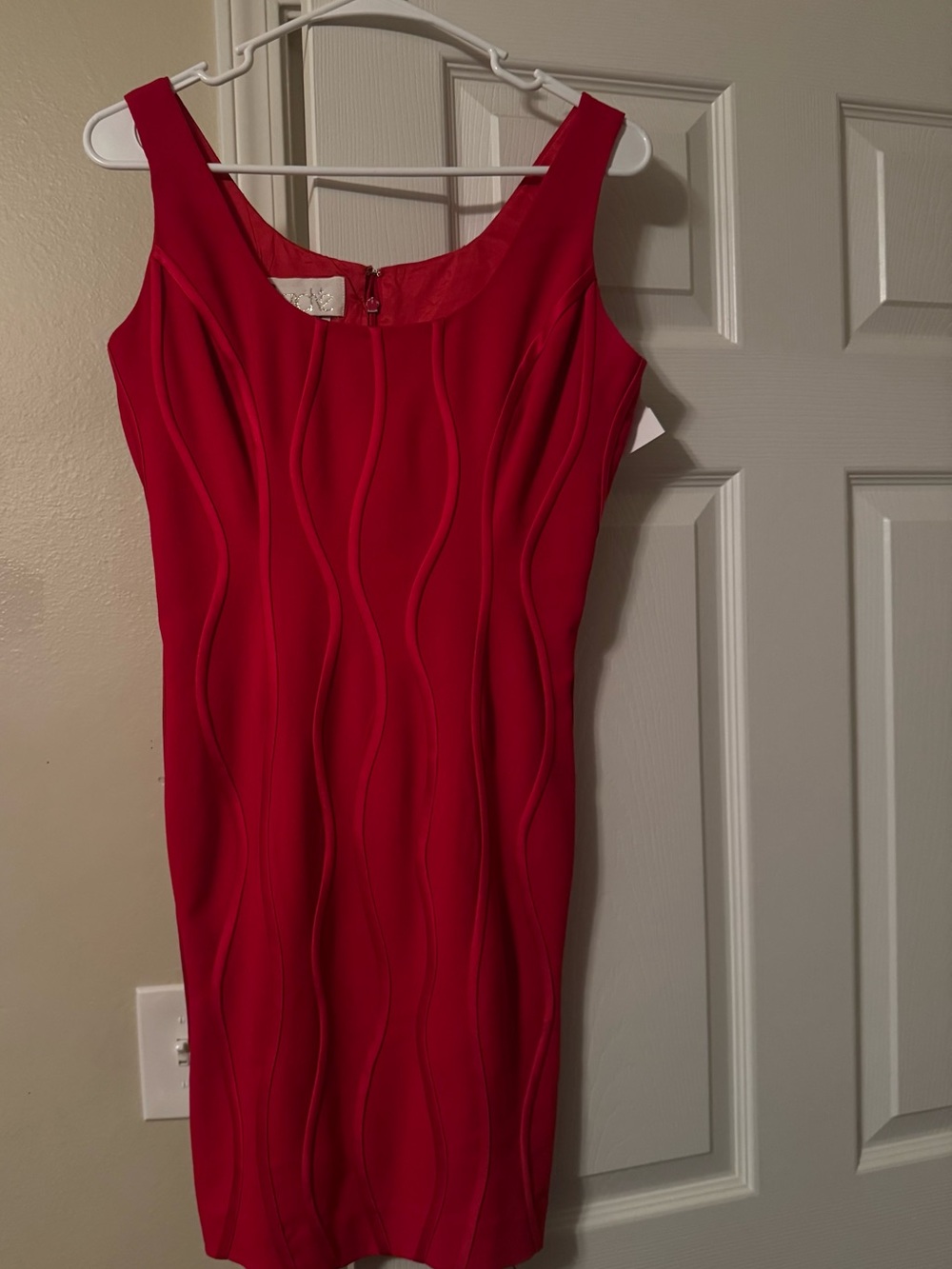 Vintage Line Design Dress